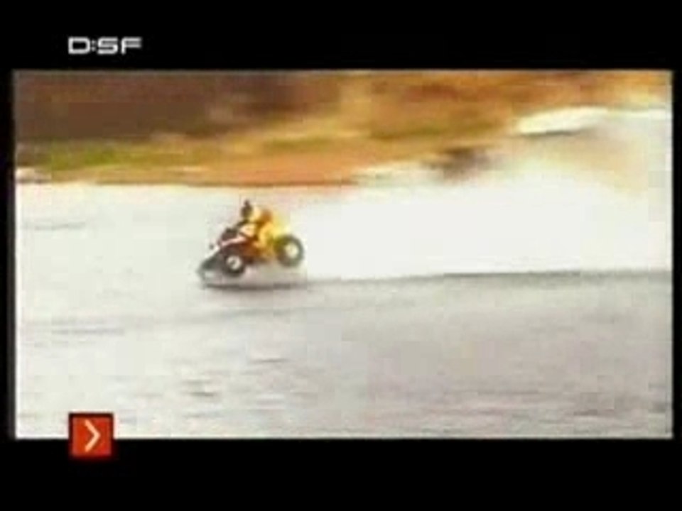 quad sur eau