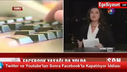 Twitter ve Youtube'dan Sonra Facebook da Kapatılıyor İddiası