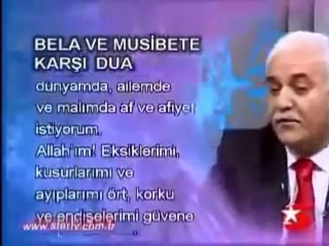 Nihat Hatipoglu Bela İçin Okunacak Dua