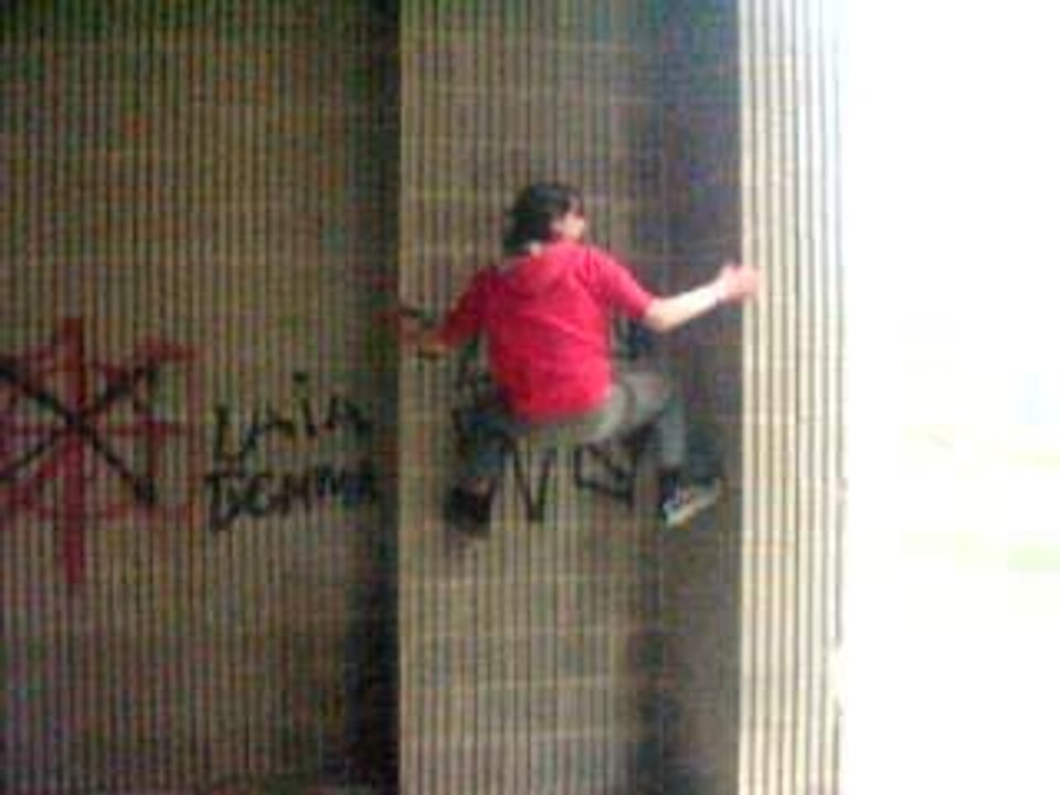 parkour falling