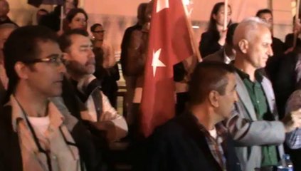 Haşim İşcan Kültür Merkezi'nde TÜSAK protestosu