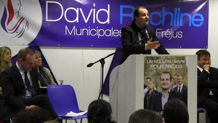 Réunion publique de David Rachline en présence de Steeve Briois à Fréjus