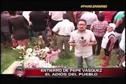 Pepe Vásquez: con jarana y cajón le dieron el último adiós al cantante criollo