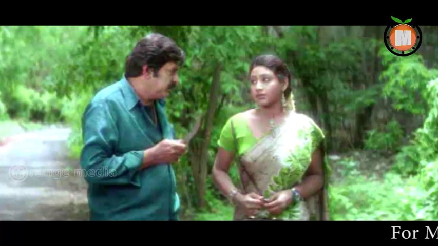 Villian Giving Warning To Vidhya And  Jr.Balakrishna  From Kaalarathri  Movie