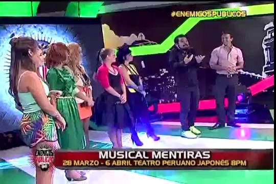 'Mentiras, el musical': la exitosa obra teatral se presentó en Enemigos Públicos (1/5)