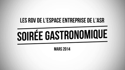 RDV Espace Entreprises - Soirée gastronomique