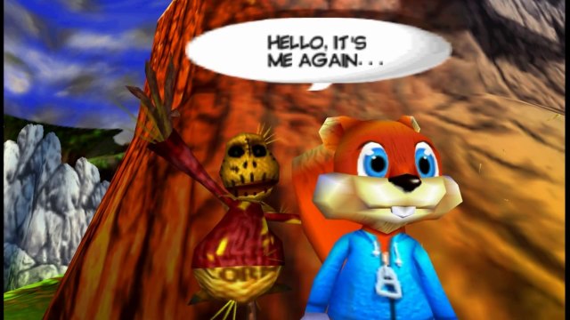 Conkers Bad Fur Day HD on Project64 Emulator (Widescreen Hack)