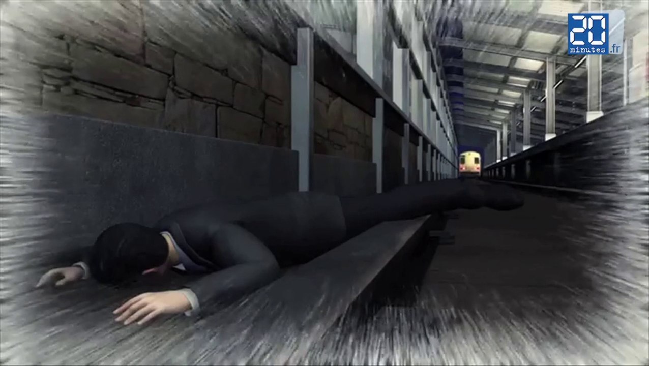 Ivre il se réveille avec la jambe coupée par un train