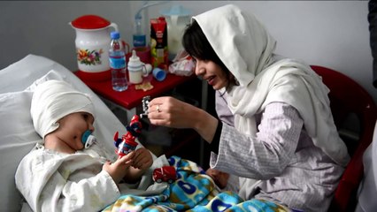 تحسن صحة الطفل الافغاني ابو ذر احمد "معجزة"