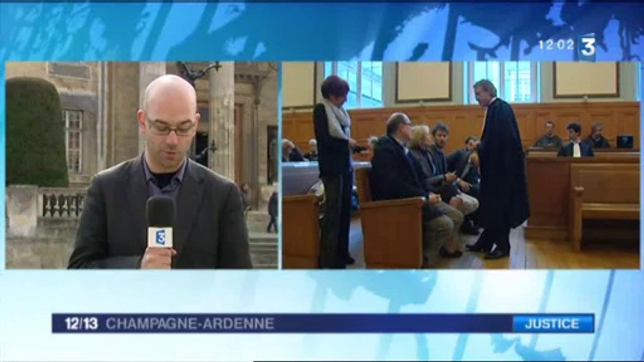 Reims : affaire El-Dib (Marcel Guillot) - 25/03/2014 (JT 12/13)