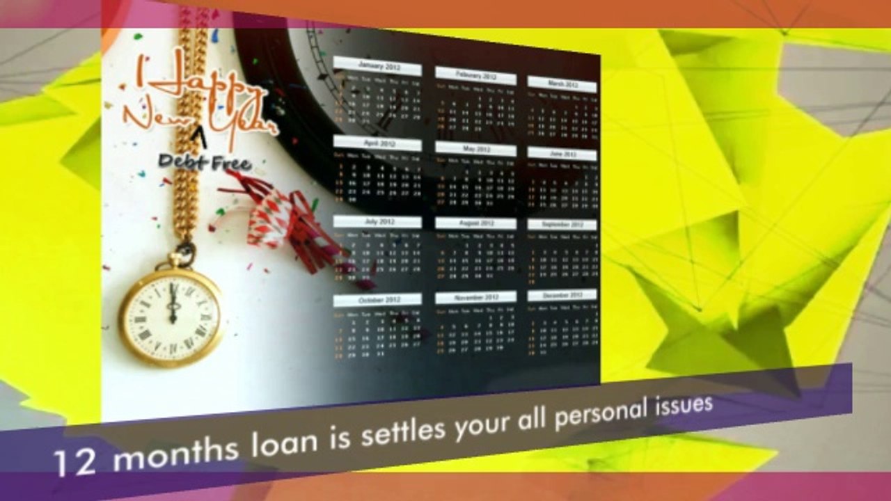 12 Months Loan