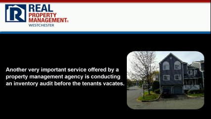Westchester Real Property Management - Services Offered