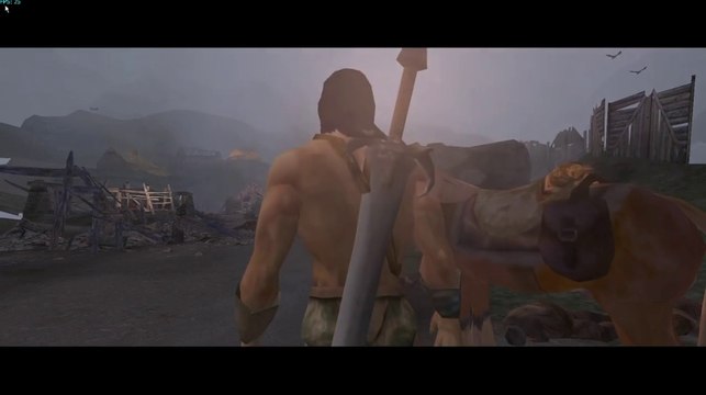 Conan HD on Dolphin Emulator (Widescreen Hack) part1