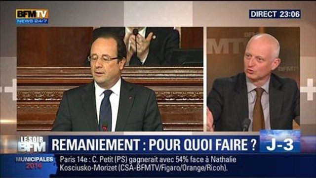 Le Soir BFM: Municipales 2014: Un remaniement du gouvernement attendu après le second tour - 27/03 2/4