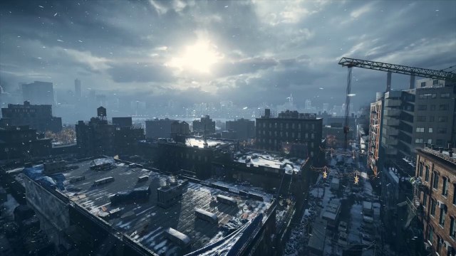 The Division dev diary snow drop engine PS4 et XBOX ONE (UBISOFT)