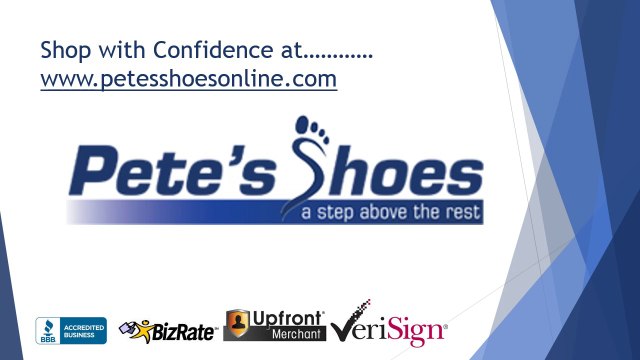 Top five best shoe brands for men | Petes shoes Online