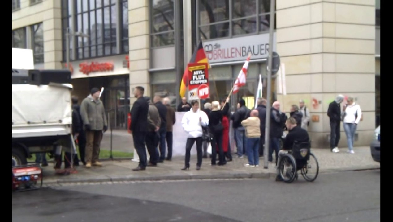 Nazis wegpfeifen! 28.03.2014 - Dresden