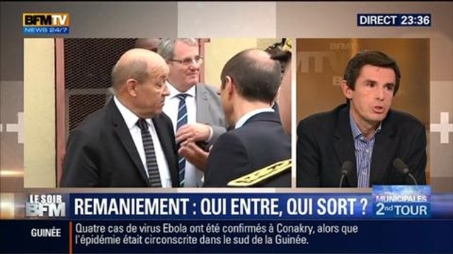 Le Soir BFM: Remaniement: Qui entre et qui sort ? - 27/03 4/4