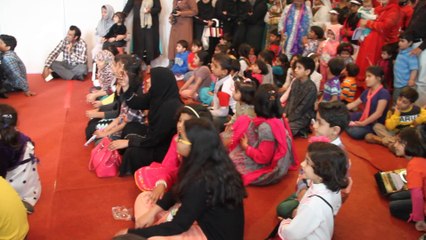 Puppet Show Women Expo 23 March 2014 Expo Center Lahore Pakistan