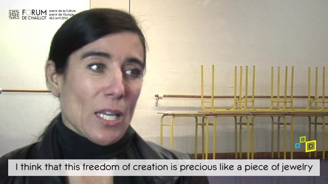 Forum de Chaillot - Interview de Blanca Li