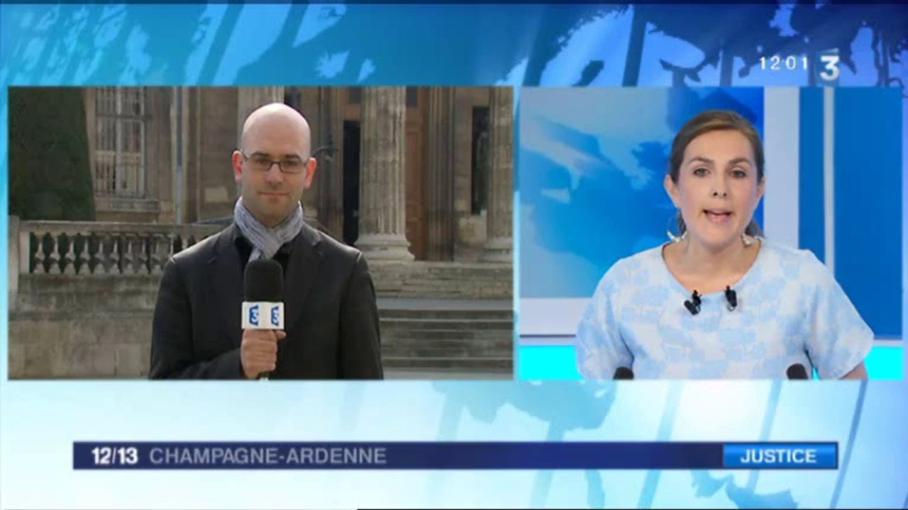 Reims : affaire El-Dib (Marcel Guillot) - 28/03/2014 (JT 12/13)