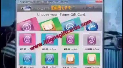 iTunes Gift Card Codes Generator 2014 Update Version