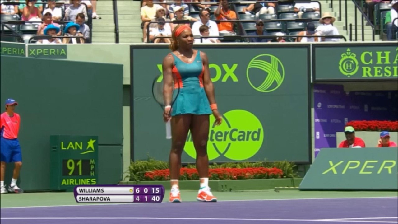 Miami: Showdown! Serena vs. Sharapova