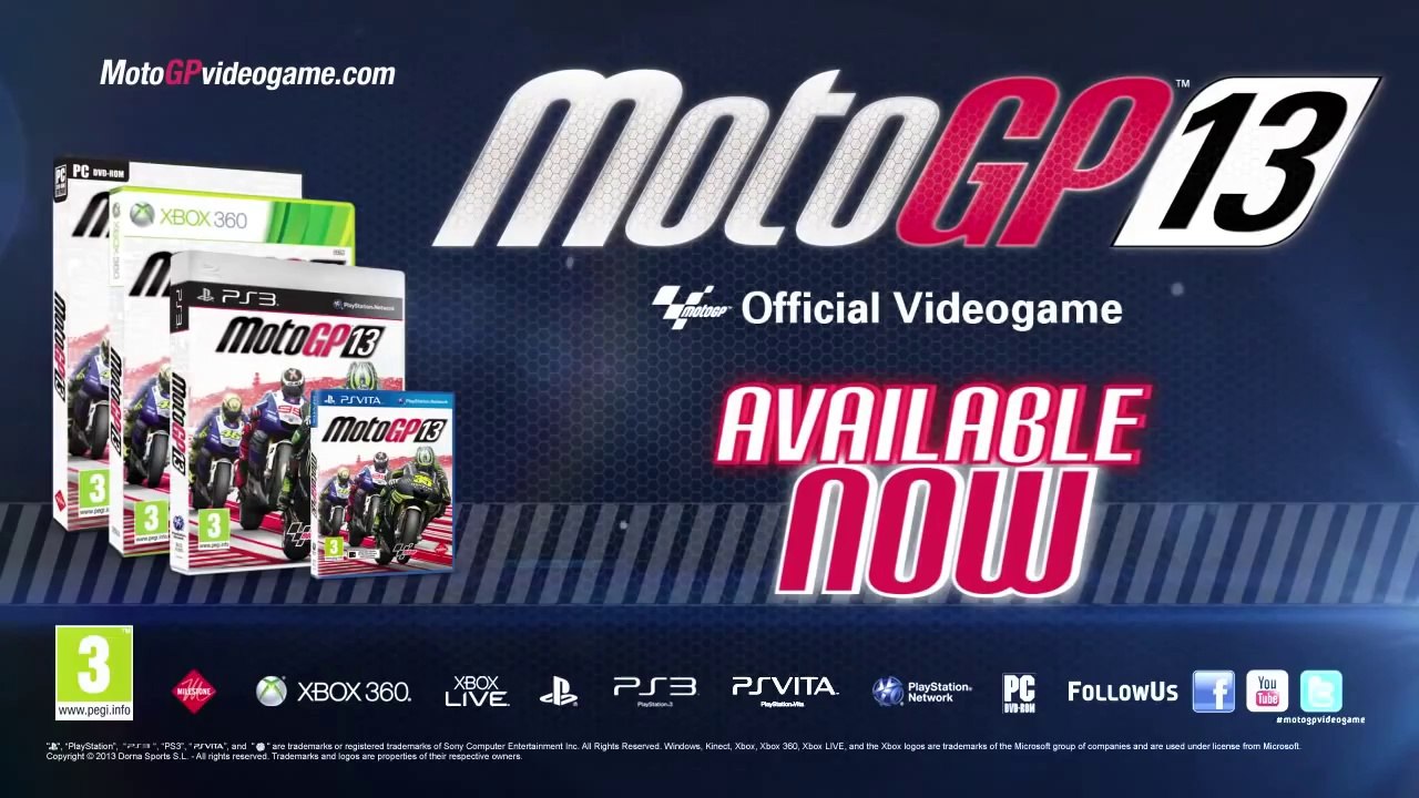 MotoGP 13 Launch Trailer
