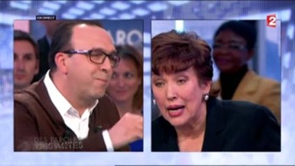 Le coup de gueule de Roselyne Bachelot dans "Des paroles et des actes"