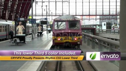 Rhythm CS3 LowerThird - After Effects Template