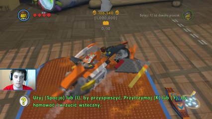 LEGO Przygoda Gra Wideo - Złote Instrukcje - Flying Super Cycle Transformation Vehicle