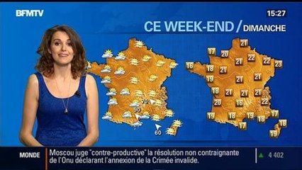 La Météo pour ce week-end - 28/03