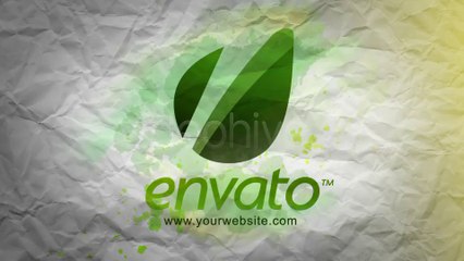 Ink Logo Experiment - After Effects Template