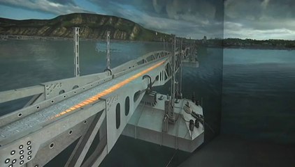 Thalassa D-Day - Le port artificiel d'Arromanches en 3D