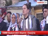 TBMM Başkanvekili Akşener, Elazığ'da