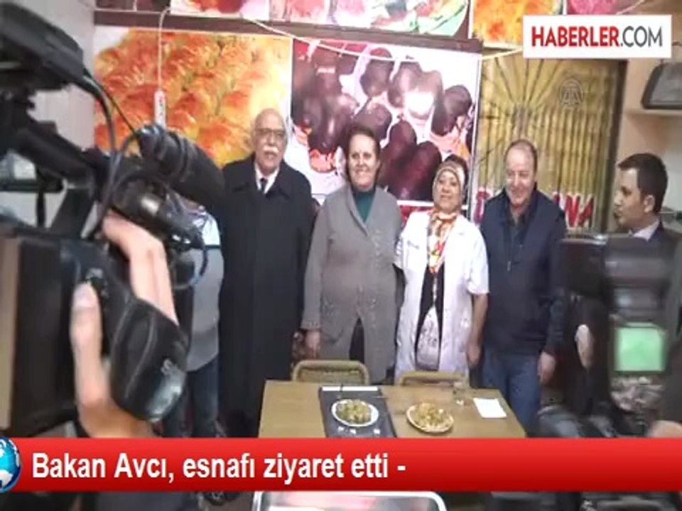 Bakan Avcı, Eskişehir'de Esnafı Ziyaret Etti
