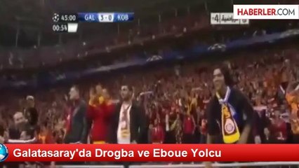 Galatasaray'da Drogba ve Eboue Yolcu