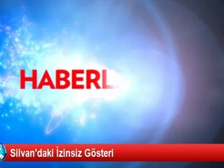 Silvan'daki İzinsiz Gösteri