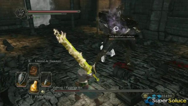 Dark Souls II - Combat contre Velstadt, l'Egide du Roi