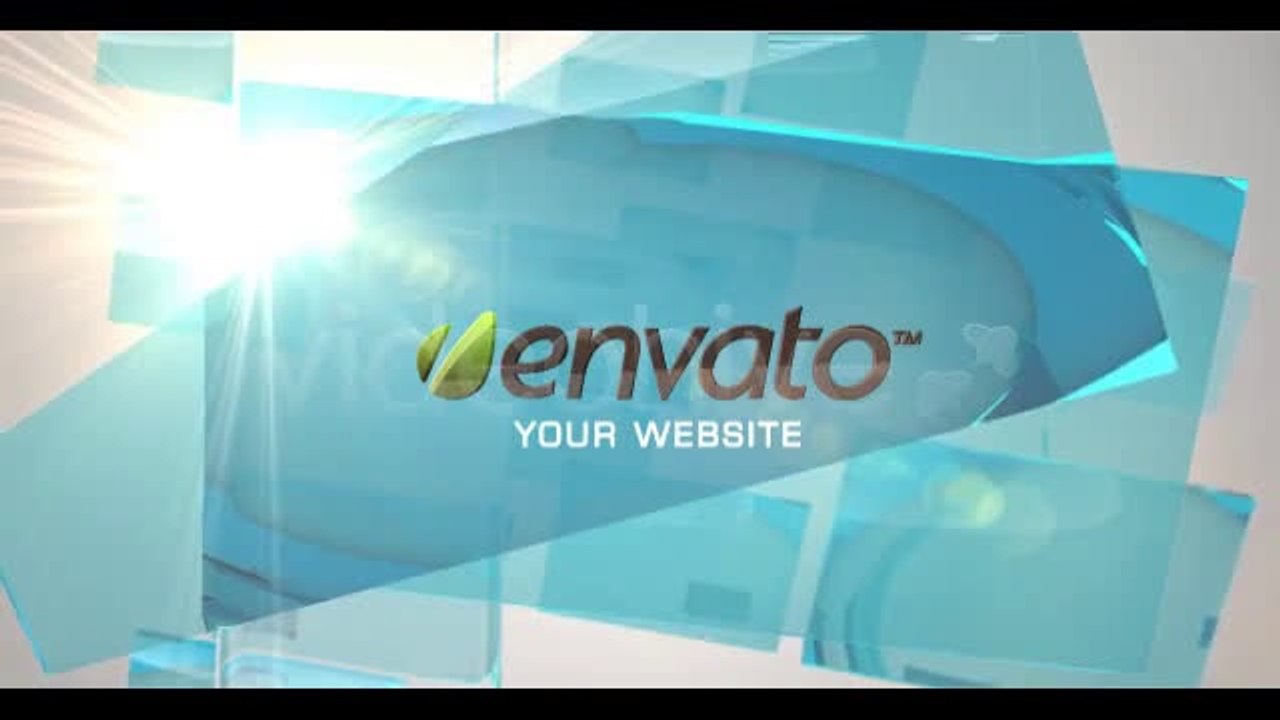 Glass Logo - After Effects Template
