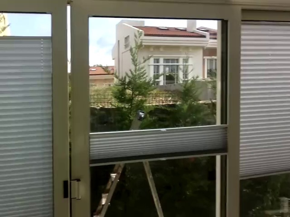 CAM BALKON PERDESİ PLİSE PERDE