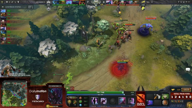 Na'Vi vs The Alliance Game 3 - Dota 2 Champions League Playoffs QF TobiWan & Luminous