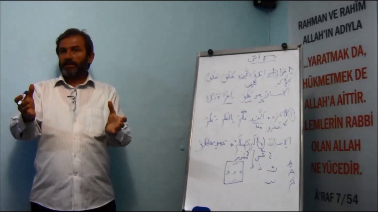 Mehmet Arslan ile Kuran Arapçası Dersleri 2. Bölüm (26 Mart 2014)