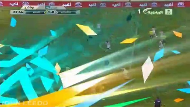 هدف النصر الاول على الشباب دوري جميل الجوله 25