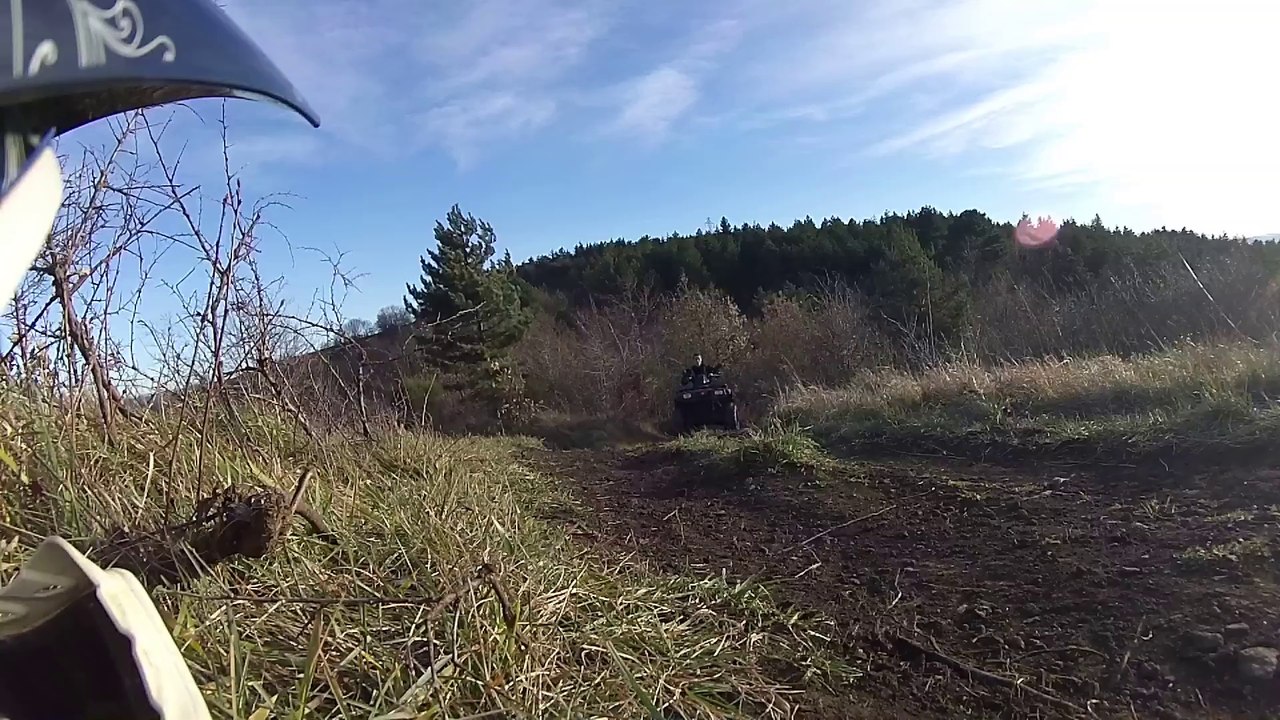 Balade quad - Auvergne - 23-12-2013