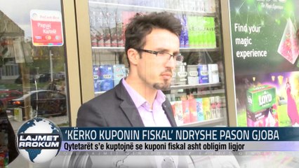 KERKO KUPONIN FISKAL. NDRYSHE PASON GJOBA