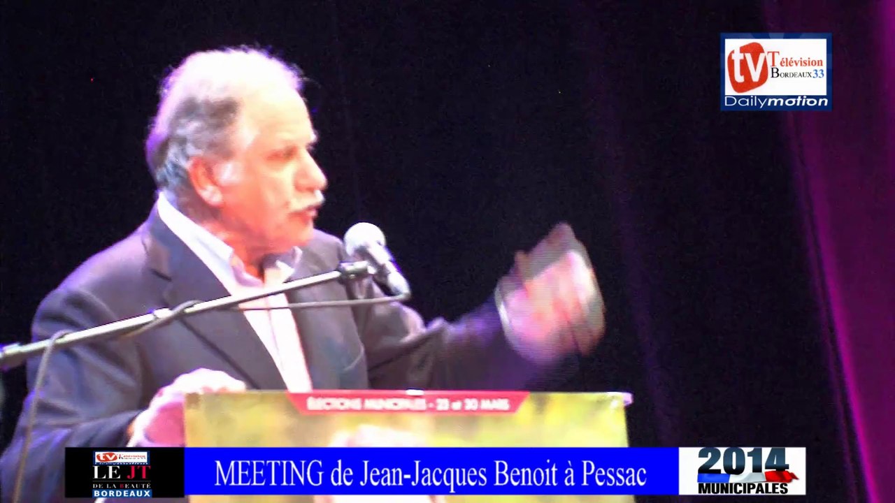 TVBordeaux33 Arrivée d'Alain Rousset et de Noël Mamère au Meetinge de Jean-Jacques Benoit Mercredi soir