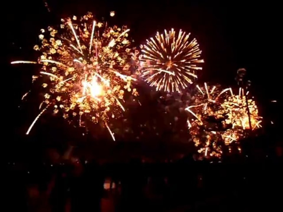 2014 carnaval de nice feux d'artifice  mardi 4 mars 2014