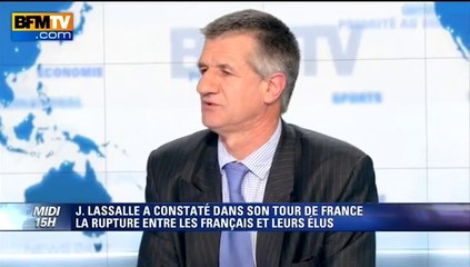 Jean Lassalle, invité du Midi-15h sur BFMTV - 260314