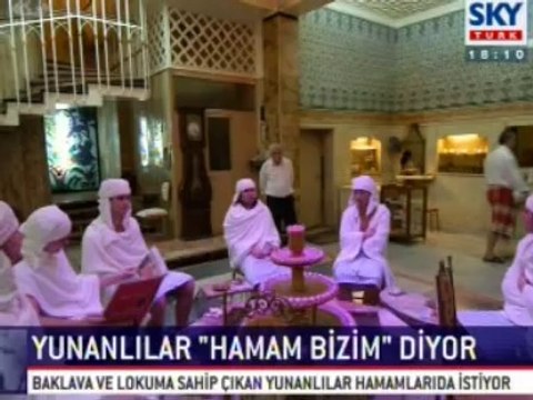 Galatasaray Hamamı - Yunanlılar 'HAMAM BİZİM' diyor. Historical Turkish Bath